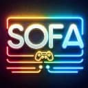 SOFA | Social・Fun・Bots・AI・Gaming・Anime・Art・Giveaways Logo