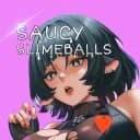 Saucey Slimeballs Logo